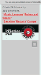 Mobile Screenshot of greenvillepracticepad.com